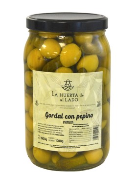 gordal con pepino La huerta de al lado