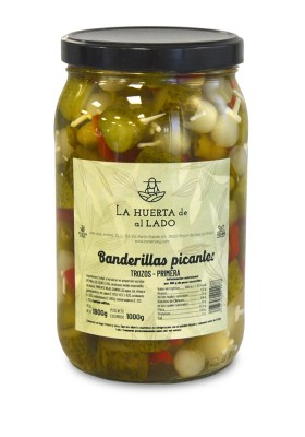 BANDERILLA TROZO PICANTE 1/2 GALÓN LA HUERTA DE AL LADO