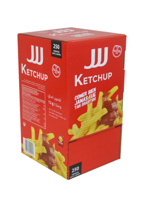 Kétchup monodosis 250 sobres 12g "JJJ"