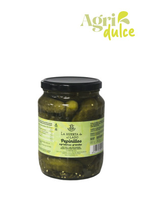 Pepino Agridulce Entero 720 ml "La Huerta De Al Lado"