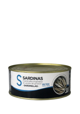 Sardinillas en aceite de girasol RO900
